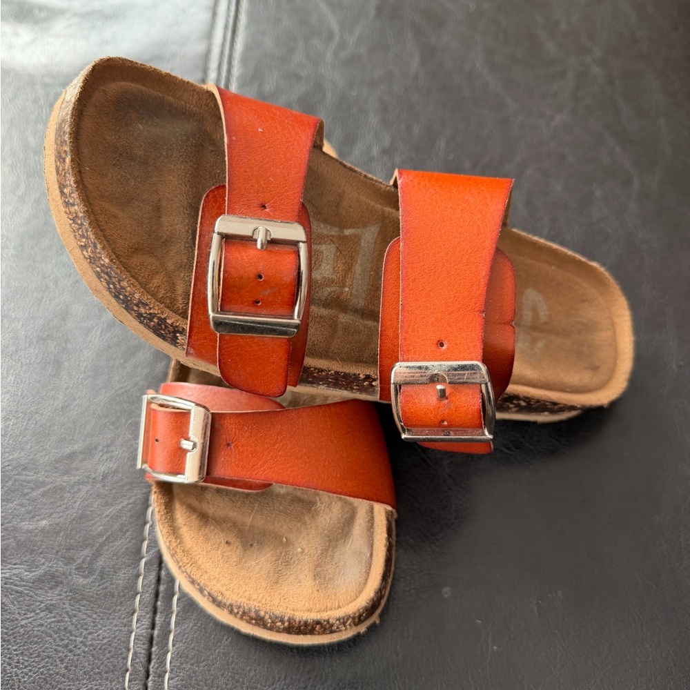 Mad Love Girl’s Sandals in Orange